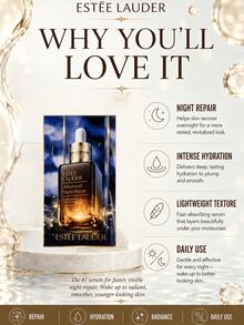 Estée Lauder 雅詩蘭黛 Advanced Night Repair 精華液 1.5ml 試用裝 5/10入，提亮膚色、淡化細紋、夜間修護，適合所有膚質 - 精華露-1.5ml-Set - 查看 6