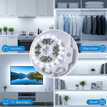USB LED Strip Light Dimmable Touch Control LED Light Strip Warm White White Light Stepless Dimming Memory Function For Bedroom Desk TV Backlight - Touch Light Strip - View 6