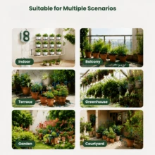 2200mAh Automatic Drip Irrigation Kit For 15 Pots,USB Rechargeable Plant Watering System, Water-Saving Timer For Home Garden & Balcony - A - View 8