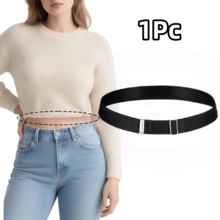 1pc Women's Invisible Elastic Belt, Adjustable Invisible Belt, Suitable For Daily Wear, Sports, Weddings And Parties, Can Be Worn Invisibly Under Casual And Sports Clothing - Multicolor - View 19