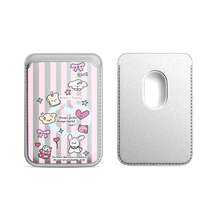 Cute Girly Sketch Style Leather Phone Card Holder Wallet For Magsafe Slim Magnetic Back Pocket Case Accessory - Multicolor - View 15