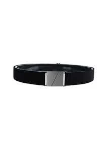 Metal Buckle Elastic Waist Belt Solid Color Versatile - Multicolor - View 8