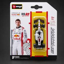 2025新款 1:64 Bburago 2025 F1 合金壓鑄車模 - Ferr-Ari SF25/Red Bull RB21/AMG W16 E Performance/Mcl-Aren MCL39 賽車模型，完美收藏禮物，適合節日生日 - 彩色 - 查看 5