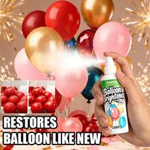 DOWMOO Party Balloon Brightening Spray, Instant Shine, Long-Lasting Gloss, Suitable For Birthday, Wedding, Family Gathering And Holiday Balloon Refresh, Gift For Family And Friends - Multicolor - View 4