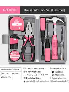 13/24/15/18/20 Piece High Quality Tool Set, Complete Manual Repair And Maintenance Tool Kit For Home Furniture, Automotive, Daily Maintenance, No Assembly Required, Battery Not Included - Multicolor - View 22