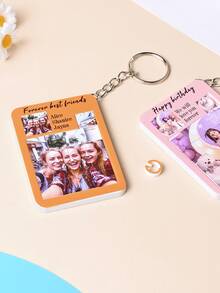 Customizable Keychains With Customizable Photo Collages, Fun Puzzles, Perfect For Friends, Family, And Loved Ones; Also A Holiday Calendar. DIY Craft Kit - UV-16 Grid Huarong Road Jigsaw Puzzle - View 4