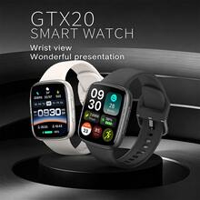 Microwear GTX20 Multi-Function Smart Watch, 1.85-Inch HD Touch Screen, Multiple Sports Modes, Sleep Monitoring, DIY Watch Face, Stopwatch, Alarm, Calendar, Calculator, Bluetooth Calling, Message Notification, Compatible With Android And IOS Sports Watch - Khaki - View 4