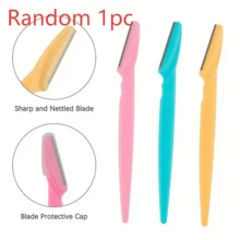 1/3/6pcs Retractable Eyebrow Grooming Set, Stainless Steel Eyebrow Scissors, Portable Beauty Tool, Outdoor Travel Makeup Supplies, Ideal Gift For Women, Mom, Girlfriend, Sister And Friend - Multicolor - View 12