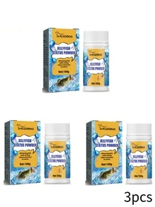 YEGBONG 100g Fish Attractant Powder – Plant Protein Fiber Bait Additive, Irresistible Scent, Cotton-Like Texture For Bass Trout Crappie Carp Tilapia, Freshwater Lake River Pond Fishing,Quick Ship Items,Free Shipping - Bait - View 12