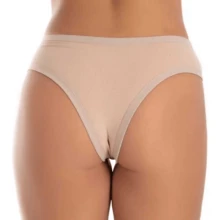 Kit com 5/10 Calcinhas De Algodão confort 100% algodao Tanga feminina - Visão 10
