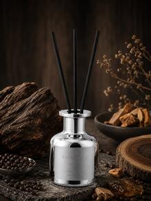 Difusor de varillas de 150ml con botella de espejo dorado & plateado, aroma cítrico floral amaderado, tapa de metal, fragancia para el hogar para dormitorio, baño, sala de estar, oficina, hotel, decoración de lujo - Modelo regular - Ver 15