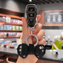 Funda de llave de TPU, compatible con Focus 3/4 ST, Mondeo MK3/MK4, ST y modelos Tucson 2013-2018 - A - Ver 3