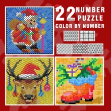 GDTME Mysterious Mosaic Number Series Coloring Book 2, A 24-Page Thick Paper Adult Coloring Activity Book Designed To Enhance Focus And Relieve Stress, Perfect Gift For Easter, Valentine's Day, New Year, And Back To School Season - Mysterious Mosaic 2 - View 19