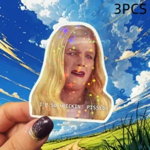 Stiker Gadis Marah Sekali, Stiker Dekoratif Lucu Suasana Hati Pemarah, Stiker Vinyl Tahan Air - Permukaan Matte, Stiker Bumper Perekat Sendiri, Cocok Untuk Mobil, Jendela, Laptop, Truk, Botol Minum - Desain Serbaguna, Stiker Mobil - vinil - View 13