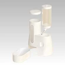Multi-Function Hamster Feeding Device 2-In-1 Feeder & Water Bottle Anti-Slip Base Visible Feeding Window Small Rodent Cage Accessory Suitable For Hamsters, Gerbils, Sand Rats - D - View 6