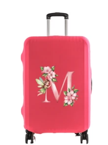 Little Elf Letter Print 18-32 Inch Durable Universal Luggage Cover, Dust-Proof And Scratch-Resistant Luggage Cover With Elastic Edge, Suitable For Flights, Honeymoon, Airport, Cruise, Business Travel, Unisex Travel Essential Accessory, Suitable For Family, Friends, Mother, Teacher, Fits Most Roller Luggage, Carry-On Bags, Trolley Bags,Back To School - Multicolor - View 25
