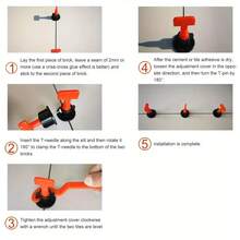 426pcs Of Wall Tile Leveling Tools, Including Clips And Positioning Levelers For Ceramic Tiles, Adjustable Polypropylene (PP) Tile Spacers, Designed For Professional Floor And Wall Tile Installation With Positioning Wedges And Clips - A - View 5