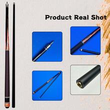 12.5mm Tip American 9-Ball Cue, 1/2 Split Design, Leopard Pattern, Smooth Grip, 3/8*3 Quick Joint, Carom Billiard Cue, Professional 10-Ball Cue, Professional Competition Cue, Suitable For Daily Practice And Competition, Perfect Gift For Billiard Enthusiasts - Orange - View 7