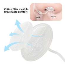 4 Sizes/Nose Mask Set With Invisible Filter, Blocks Dust, Pollen And Smog, Filters Exhaled Air; Simple Insert Design, Easy To Wear And Remove, Soft And Discreet Comfort, Suitable For Daily Use; 4 Sizes Fit Various Nose Shapes, Travel Nose Mask - Multicolor - View 3