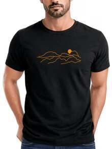 Camisetas de hombre - Negro - Ver 1