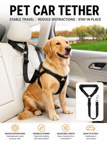 Car Door Dent Protector For Dogs Pets Kids, Interior Door Panel Anti-Scratch Anti-Kick Cover, Waterproof Auto Door Guard Protection Pad With Mesh Storage Pocket, Universal Fit Oxford Fabric Car Interior Accessory For SUV Truck, Black - Multicolor - View 8