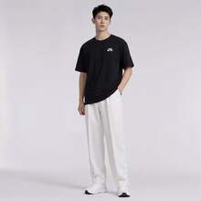 Nike 男款短袖透氣寬鬆休閒運動T恤 HM4457-010 - 黑色 - 查看 3