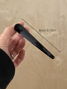 20/10 piezas de pinzas para el cabello de plástico negro minimalista de punta larga, pinzas para el cabello de salón, adecuadas para flequillo y diseño de peinado, accesorios para el cabello de mujer, accesorios, accesorios para mujer, accesorios para el cabello, accesorios para el cabello, herramientas de peinado, accesorios de belleza, accesorios para el cabello rizado de mujer, otoño, viaje, herramientas de peinado, rellenos de calcetines de Navidad de belleza, regalos de Navidad para mujeres - Rosa - Ver 8