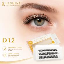 Lashine DIY Cluster Lashes Single Box Natural Wispy Lash Segments WL05 WL07 D07 D12 D17 D20 Reusable Eyelash Extensions - D - View 9