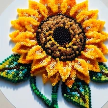 DHboying 48色 2.6mm 手作創意 DIY 拼圖板 Perler 燙珠套組 - 豪華熔珠 - 查看 8