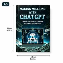 Guía Creativa de Ingresos Online con IA de ChatGPT, Portada de Robot Futurista, Manual de Inspiración de Prompts para Creadores, Estudiantes y Trabajadores Digitales - A-colorido - Ver 2