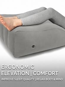 Ergonomic Leg Elevation Pillow (Relieves Swelling), Inflatable Wedge Leg Cushion (Improves Sleep Quality And Promotes Relaxation), 45-Degree Leg Support Pillow For Sleeping, Foot Care Pillow (Ideal For Those Who Sit Or Stand For Long - Multicolor - View 13