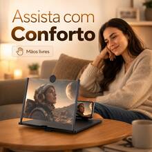 Suporte de Lente de Aumento em Vidro Branco - Branco - Visão 6