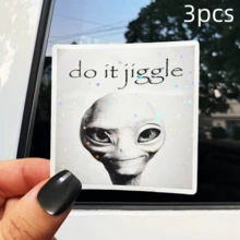 Stiker Lucu Alien Goyang-goyang, Stiker Dekoratif Unik dan Personal, Stiker Vinyl Tahan Air - Permukaan Matte Tahan Lama, Stiker Bumper Perekat Sendiri, Cocok untuk Mobil, Jendela, Laptop, Truk, Botol Minum - Desain Serbaguna dan Tahan Lama, Stiker Mobil - vinil - View 12