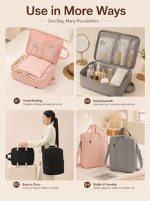 Travel Organizer Bag - Can Be Carried By Hand Or Worn As A Crossbody Bag, And Is Suitable For Roller Luggage; Can Be Used As A Travel Bag Or Shoulder Bag, Making It An Ideal Choice For Organizing Clothes During Business Trips And Vacations.,Back To School - View 11