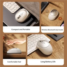 HP DM10 Lightweight Mouse Wireless Bluetooth Dual Mode Portable Light And Thin Computer Mouse Business Office Mouse For PC Laptop Bluetooth Device Original HP Mouse - View 11