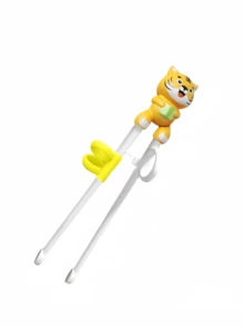 Reusable Dinosaur Shaped Training Chopsticks - Colorful Learning Aid Tool Suitable For Beginners - Multicolor - View 18