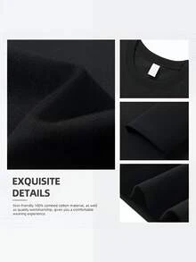 T-Shirt dieser große Körper, der Haare braucht lustige Harajuku Männer T-Shirts Spanisch Glatze Humor Papa Papa Geschenk Männer Kleidung Baumwolle - Schwarz - Übersicht 12