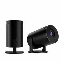 2026 Mini Smart Projector, 4K Decoding & Native 360P HD, WiFi Bluetooth 5.0, Auto Keystone Correction, Built-In Apps, Portable For IPhone/Android/TV Stick, Home Theater Outdoor Camping Gaming Projector (31 Languages Manual) - Black - View 13