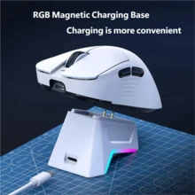 Mouse Gaming Nirkabel AULA SC610 Ringan, Pengisian Daya Magnetik, Lampu Latar RGB, 12K DPI, Sensor PAW3311, 6 Tombol yang Dapat Diprogram, Kompatibel dengan PC, Laptop, dan Mac - View 7
