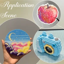 DHboying 48色 2.6mm 手作創意 DIY 拼圖板 Perler 燙珠套組 - 豪華熔珠 - 查看 10