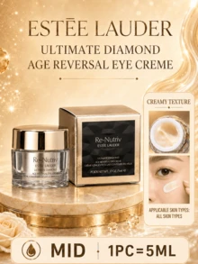Estée Lauder 雅詩蘭黛眼霜，大容量 250ml / 中容量 75ml / 試用裝 0.5ml*10件，提拉緊緻、減少皺紋與眼袋，保養必備 - 雅詩蘭黛白金級蘊能黑鑽光璨眼霜 - 查看 14