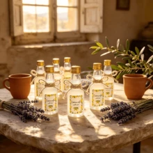 50 Sets Empty Lemon Liqueur Plastic Bottles With Gold Screw Caps, Including Lemon Stickers And Decorative Jute Rope, DIY Liqueur Containers, Amalfi Coast Country Wedding, Sicily Lemon Festival Packaging, Tuscany Farm Welcome Gifts, Souvenirs - Yellow - View 4
