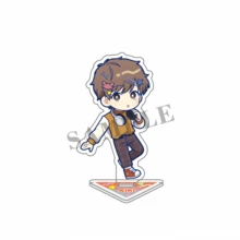 10CM Anime Go For It Nakamura Kun High Transparency Double-Sided Printed Acrylic Stand Keychain Desktop Ornaments Gifts - Multicolor - View 12