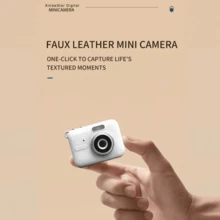 Mini Retro 1080p HD Digital Camera, Neck-Worn Portable With Display, Compact Camera180mAh - View 3