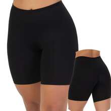 Kit 2 Short Anágua Segunda Pele Bermuda Poliamida premium sob Vestido  estilo Ciclista Não marca - sortidos - Visão 4