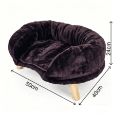 XPT043 Brown Cat Sofa - Brown - View 2
