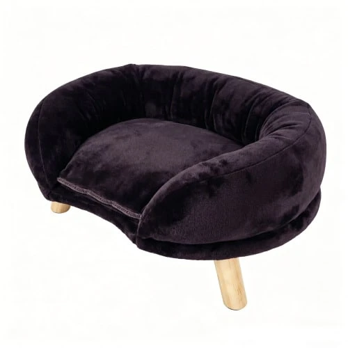 XPT043 Brown Cat Sofa - Brown - View 1