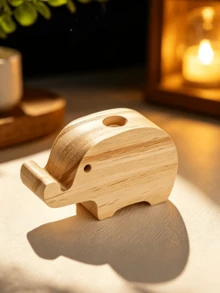動物造型木製香氛擴香器，居家裝飾，精油擴香器，精油配件，優雅木製香氛裝飾，適用於居家與車內香氛擴散 - 優雅木製精油擴香器 - 完美禮品選擇 - 均碼 - 查看 8