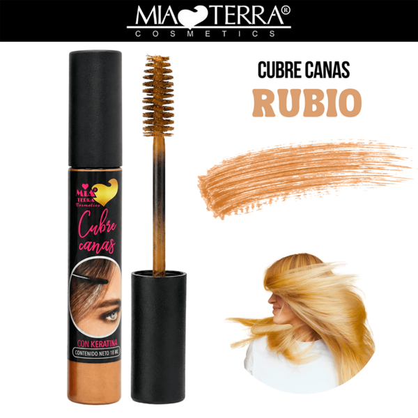 MIA TERRA COSMETICS - CUBRE CANAS BASE AGUA (SE QUITA AL BAÑARSE)