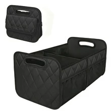 1 Car Trunk Storage Box, Vehicle Storage Container, 6-Pocket Organizer, Car Accessories, Automotive Storage, Luggage Compartment, Trunk - A - 查看 1